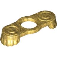 Plaatje in Gallery viewer laden, LEGO® los onderdeel Lijf Accessoire in kleur Parel Goud 2526