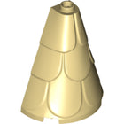 LEGO® los onderdeel Dak in kleur Geelbruin 35563