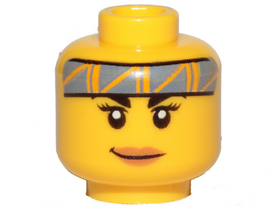 LEGO® los onderdeel Hoofd in kleur Geel 3626cpb2618