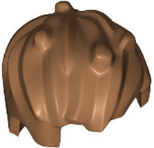 LEGO® los onderdeel Haar in kleur Medium Noga 44751