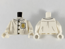 Plaatje in Gallery viewer laden, LEGO® los onderdeel Lijf met Motief Wit 973pb3986c01