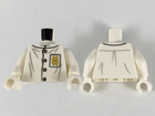 LEGO® los onderdeel Lijf met Motief Wit 973pb3986c01