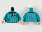 LEGO® onderdeel Lijf met Motief Donker Turkoois 973pb3984c01