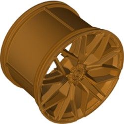 LEGO® los onderdeel Wiel in kleur Metallic Gold 68577