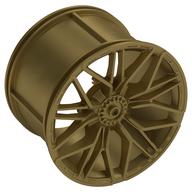 LEGO® los onderdeel Wiel in kleur Metallic Gold 68577