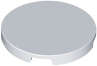 LEGO® los onderdeel Tegel Rond Licht Blauwachtig Grijs 67095