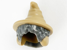 Plaatje in Gallery viewer laden, LEGO® los onderdeel Haar Donker Blauwachtig Grijs 68515pb01
