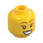 LEGO® los onderdeel Hoofd in kleur Geel 3626pb2634