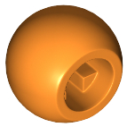 Plaatje in Gallery viewer laden, LEGO® los onderdeel Technisch in kleur Oranje 32474