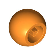 Plaatje in Gallery viewer laden, LEGO® los onderdeel Technisch in kleur Oranje 32474