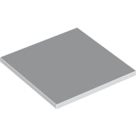 LEGO® los onderdeel Tegel Algemeen in kleur Wit 10202