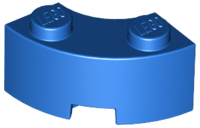 LEGO® los onderdeel Steen Rond in kleur Blauw 85080