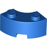 Plaatje in Gallery viewer laden, LEGO® los onderdeel Steen Rond in kleur Blauw 85080