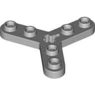 Plaatje in Gallery viewer laden, LEGO® Technische Plaat Licht Blauwachtig Grijs 32125