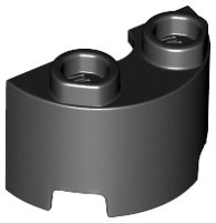 LEGO® los onderdeel Cilinder in kleur Zwart 68013