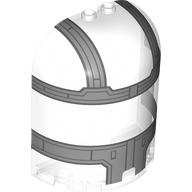 Plaatje in Gallery viewer laden, LEGO® onderdeel Cilinder met Motief Doorzichtig 67950pb01