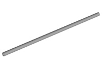 LEGO® onderdeel Slang Stijf Licht Blauwachtig Grijs 75c13