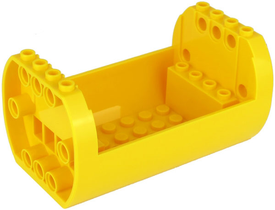 LEGO® los onderdeel Cilinder in kleur Geel 49949