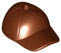 LEGO® los onderdeel Hoofddeksels Roodachtig Bruin 11303
