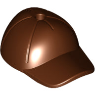 Plaatje in Gallery viewer laden, LEGO® los onderdeel Hoofddeksels Roodachtig Bruin 11303