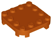 Plaatje in Gallery viewer laden, LEGO® los onderdeel Plaat Aangepast Donker Oranje 66792