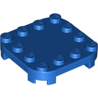 Plaatje in Gallery viewer laden, LEGO® los onderdeel Plaat Aangepast in kleur Blauw 66792