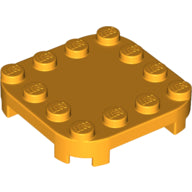 Plaatje in Gallery viewer laden, LEGO® onderdeel Plaat Aangepast Helder Licht Oranje 66792