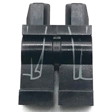 Plaatje in Gallery viewer laden, LEGO® los onderdeel Benen met Motief Zwart 970c00pb1263