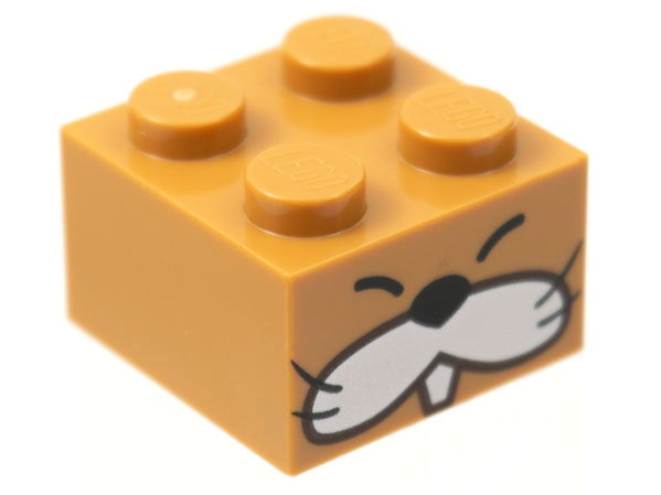 LEGO® los onderdeel Steen met Motief Medium Noga 3003pb119