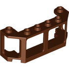 LEGO® los onderdeel Raamkozijn Roodachtig Bruin 17454