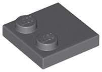 LEGO® Tegel Aangepast Donker Blauwachtig Grijs 33909