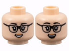 LEGO® los onderdeel Hoofd in kleur Lichte Noga 3626pb3129