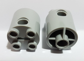 LEGO® onderdeel Steen Rond Licht Blauwachtig Grijs 30361c