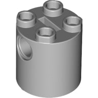 Plaatje in Gallery viewer laden, LEGO® onderdeel Steen Rond Licht Blauwachtig Grijs 30361c
