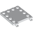 LEGO® los onderdeel Tegel Aangepast in kleur Wit 66252