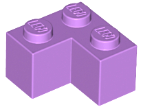 LEGO® los onderdeel Steen in kleur Medium Lavendel 2357