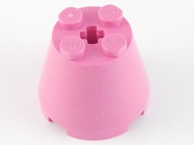 LEGO® los onderdeel Kegel in kleur Donker Roze 6233