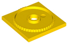 LEGO® los onderdeel Draaischijf in kleur Geel 61485
