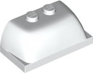 Plaatje in Gallery viewer laden, LEGO® los onderdeel Voorruit in kleur Wit 30841