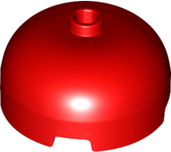 LEGO® los onderdeel Steen Rond in kleur Rood 49308
