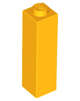 Plaatje in Gallery viewer laden, LEGO® los onderdeel Steen in kleur Helder Licht Oranje 14716