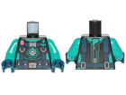 LEGO® los onderdeel Lijf met Motief Zwart 973pb3904c01