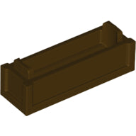 LEGO® los onderdeel Container in kleur Donker Bruin 69066