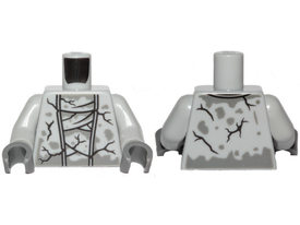 LEGO® Lijf met Motief Licht Blauwachtig Grijs 973pb3906c01
