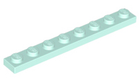 LEGO® los onderdeel Plaat Algemeen in kleur Licht Aqua 3460