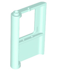 LEGO® los onderdeel Deur in kleur Licht Aqua 42819