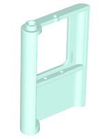 LEGO® los onderdeel Deur in kleur Licht Aqua 42819