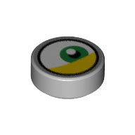 Plaatje in Gallery viewer laden, LEGO® 98138pb145 in kleur Licht Blauwachtig Grijs