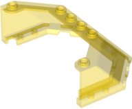 LEGO® los onderdeel Voorruit in kleur Doorzichtig Geel 62576