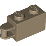 LEGO® los onderdeel Steen Aangepast Donker Geelbruin 34816